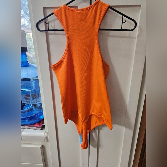 NWT Orange ASOS Bodysuit - Picture 5 of 9